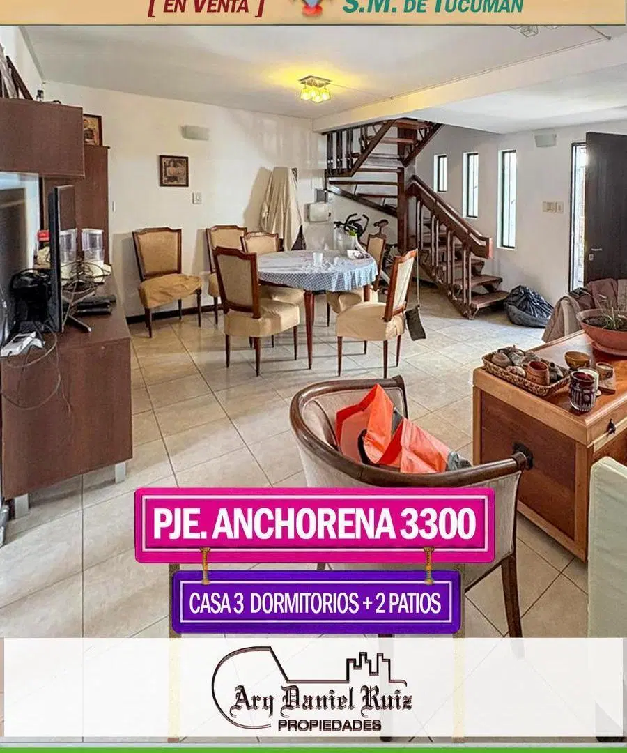 Casa 3 dormitorios en Pje. Anchorena al 3300 4