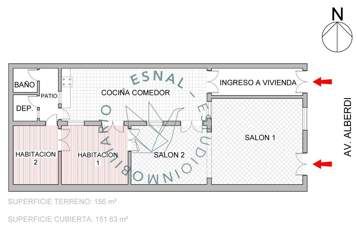 Venta casa con local Comercial