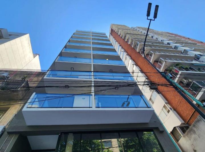 Alquiler. Departamento Monoambiente. Caballito. Amenities. Piscina, Parrilla, SUM 2