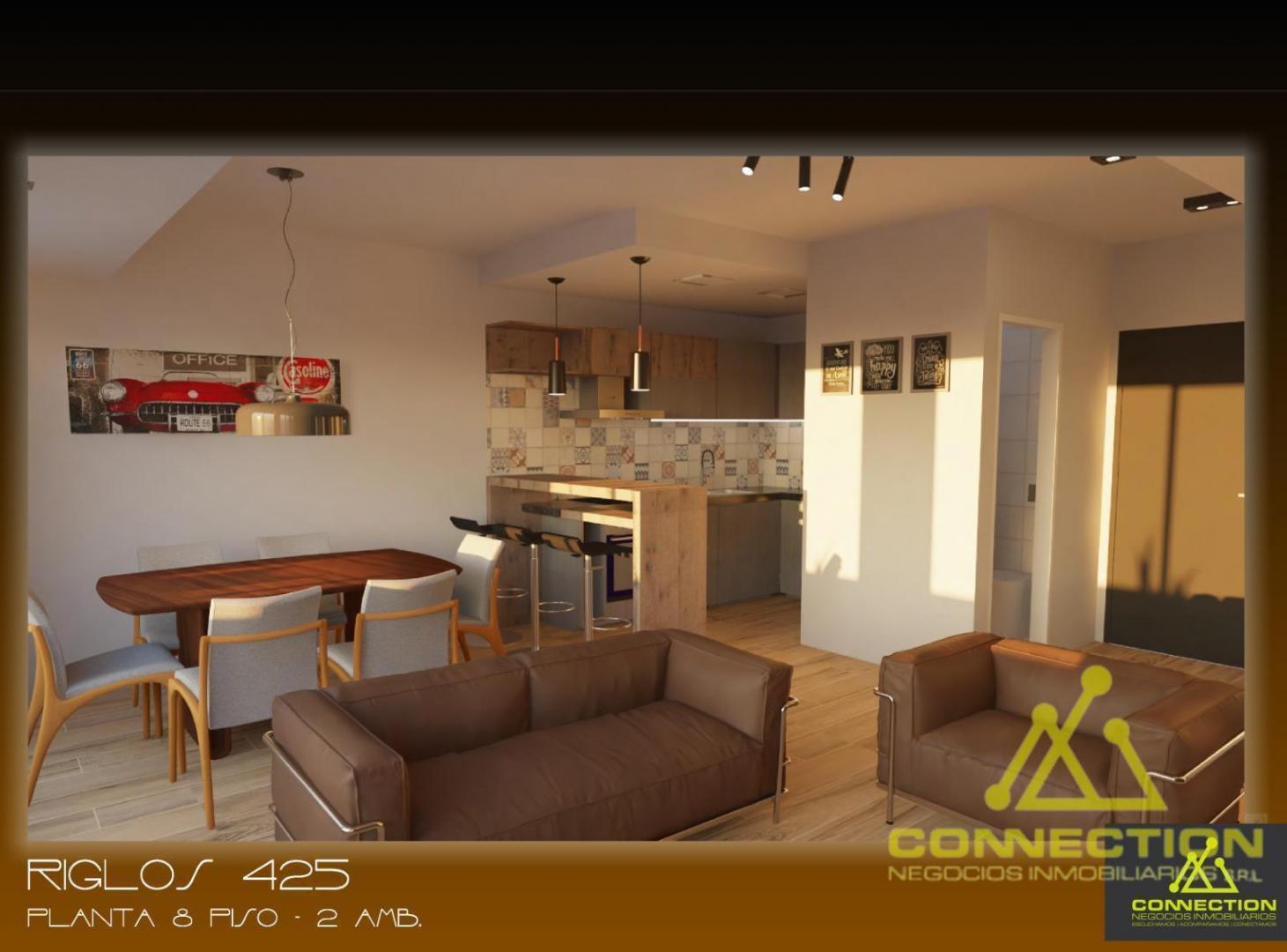 Venta Departamento 3 ambientes al frente - Riglos al 400 - Caballito
