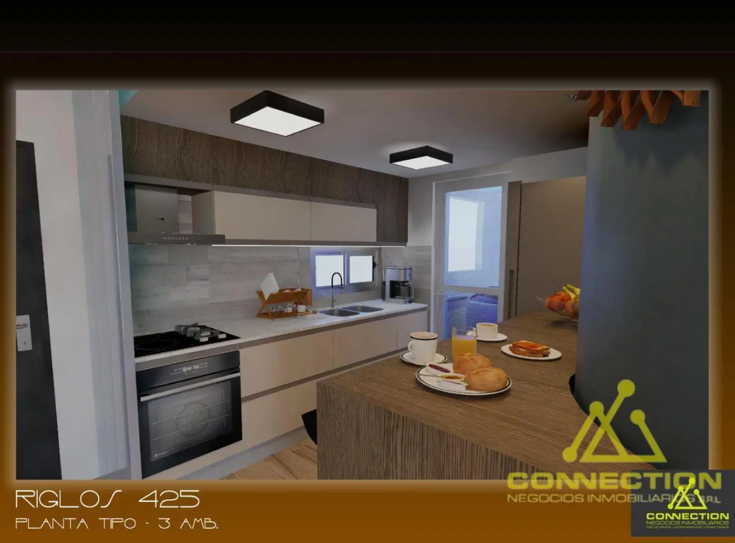 Venta  Departamento 3 ambientes al frente -  Riglos al 400 - Caballito 3