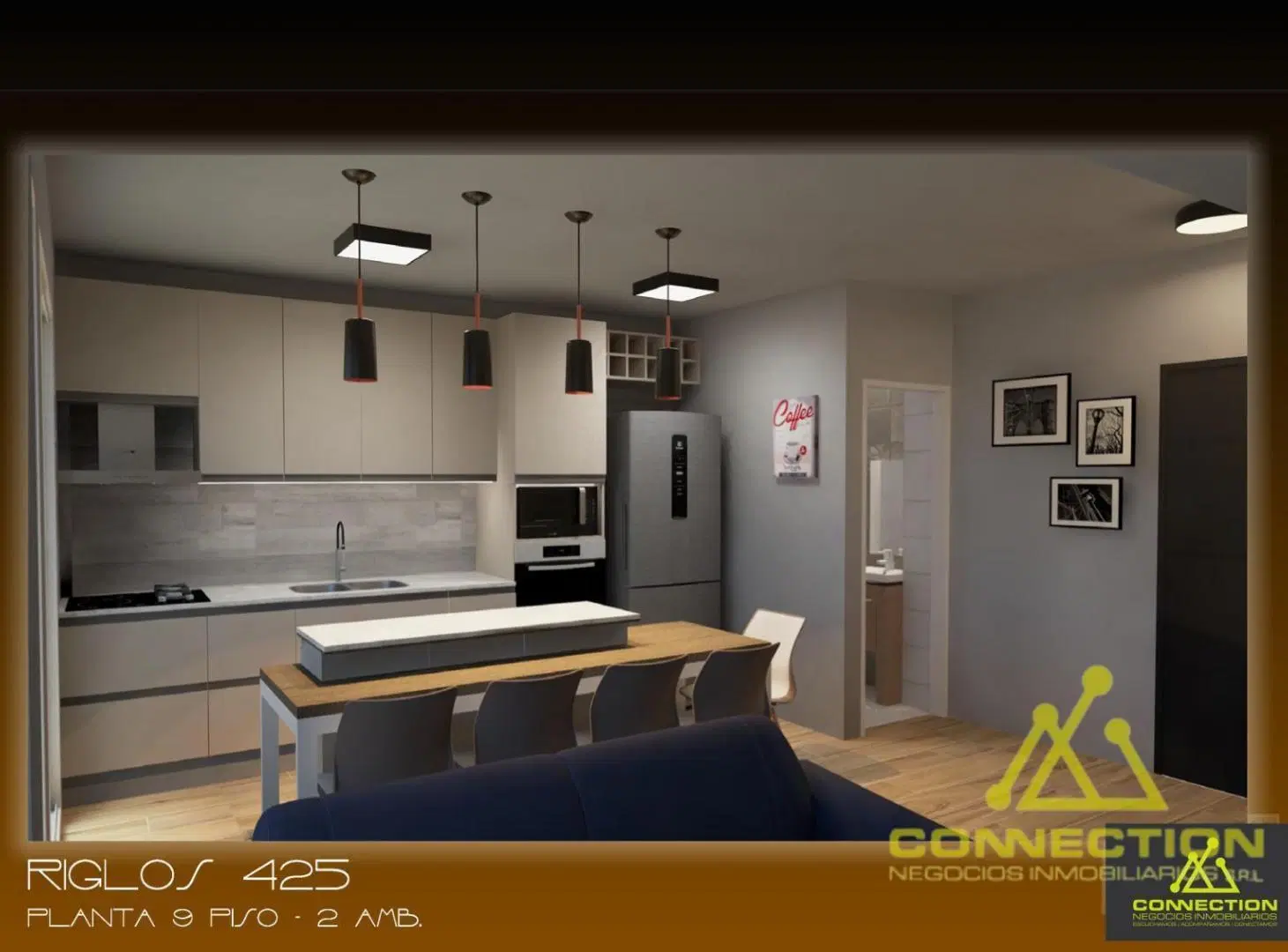 Venta  Departamento 3 ambientes al frente -  Riglos al 400 - Caballito 4