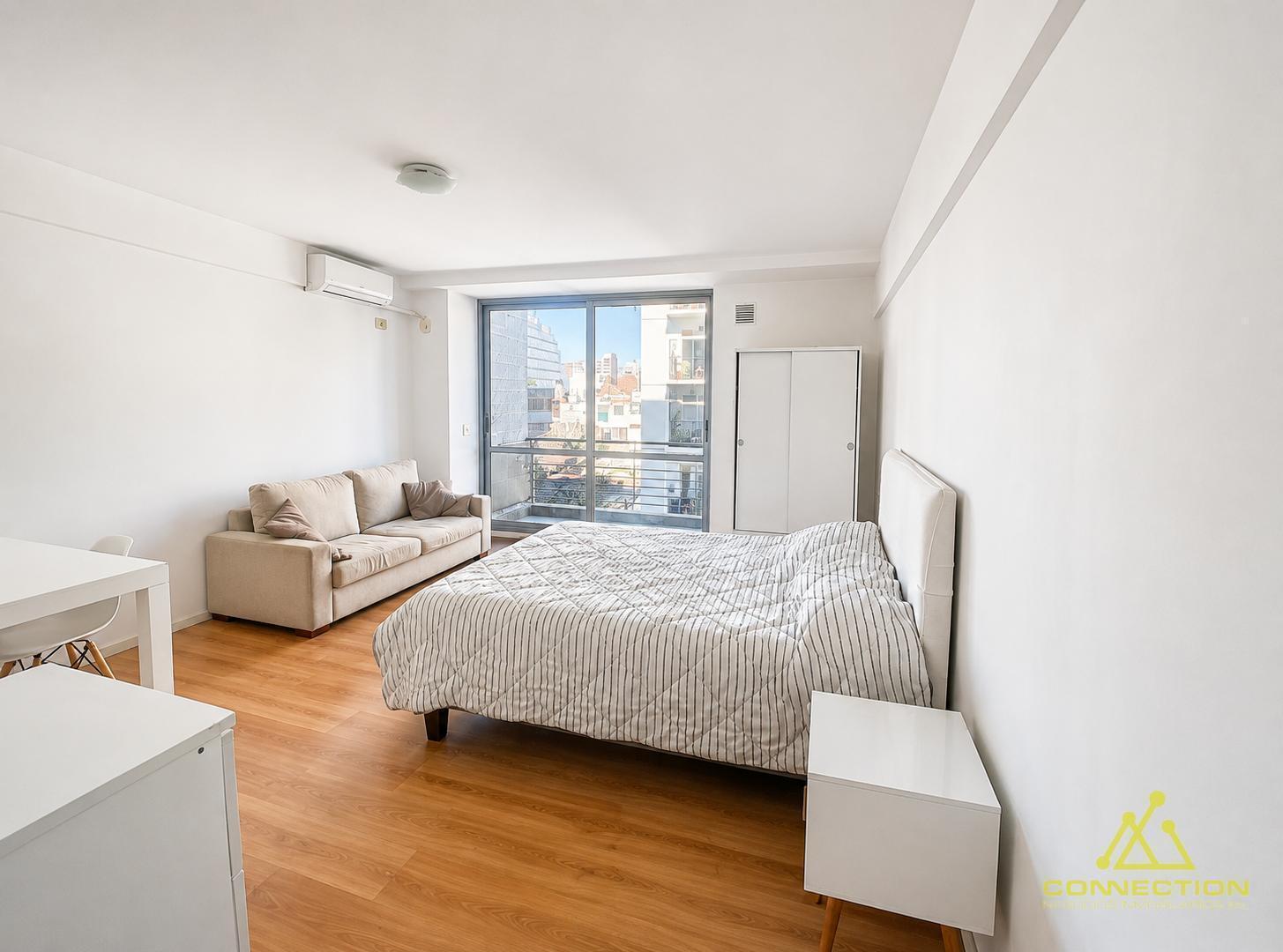 Foto de ALQUILER MONOAMBIENTE CON MUEBLES Y BALCON EN BALVANERA, imagen 1