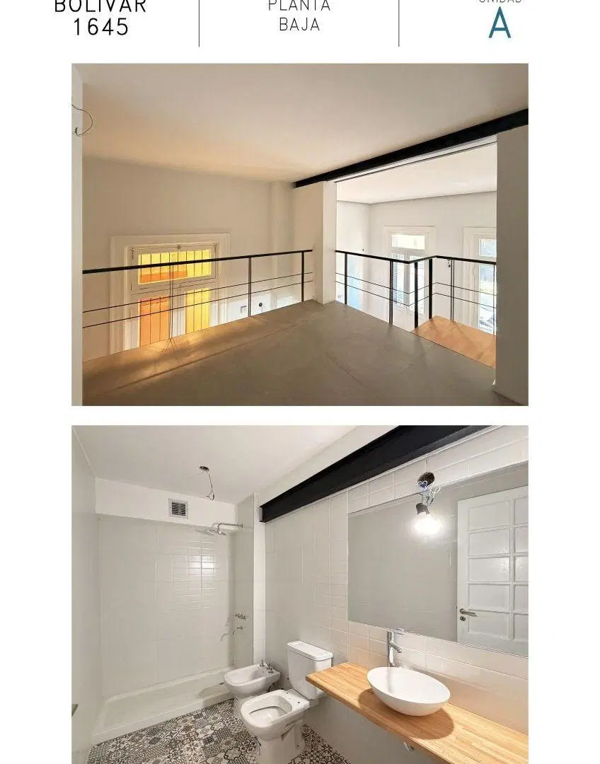 HITO BOLÍVAR - Lofts y 2 ambientes de diseño a estrenar - Excelente ubicación. 2