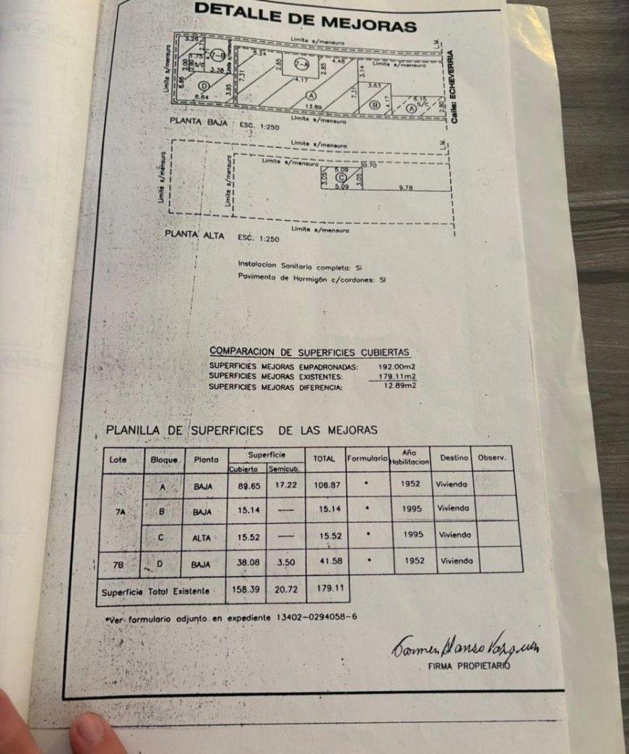 Venta casa de pasillo único 1 dormitorio en Refinerias.