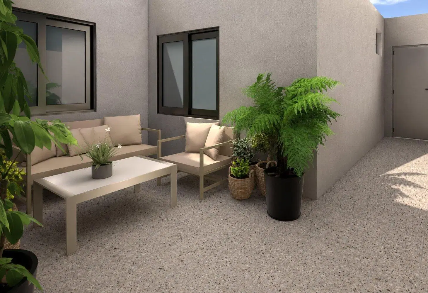 Venta casa pasillo unica de 3 dorm, 2 baños , patio y terraza 2