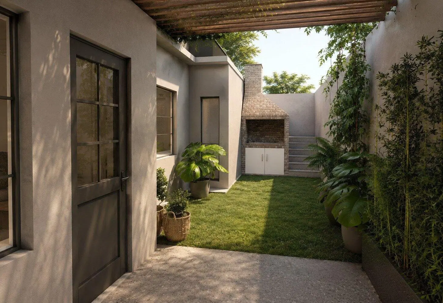 Venta casa pasillo unica de 3 dorm, 2 baños , patio y terraza 4