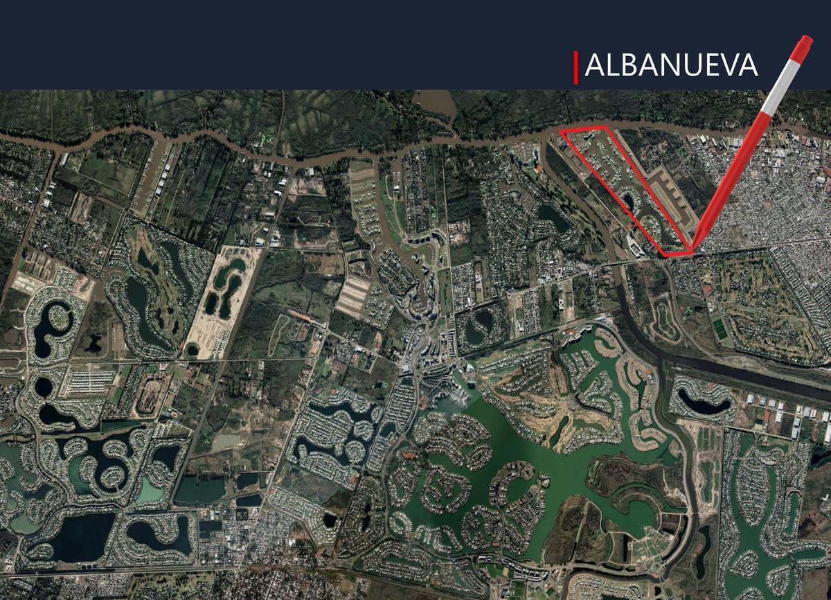 LOTE EN VENTA EN EL BARRIO ALBANUEVA, AL RÍO, TIGRE