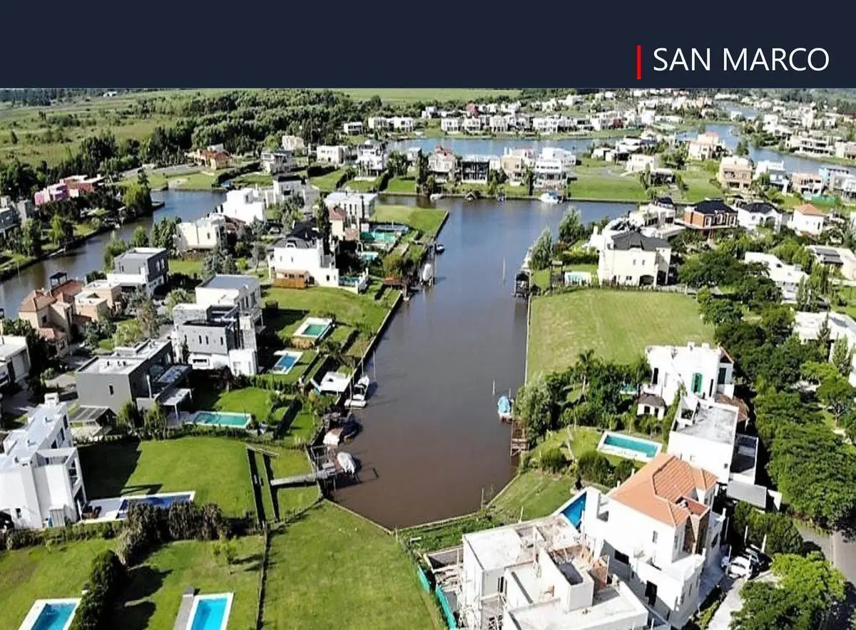 LOTE EN VENTA AL RÍO| BARRIO SAN MARCO | VILLANUEVA | TIGRE 5