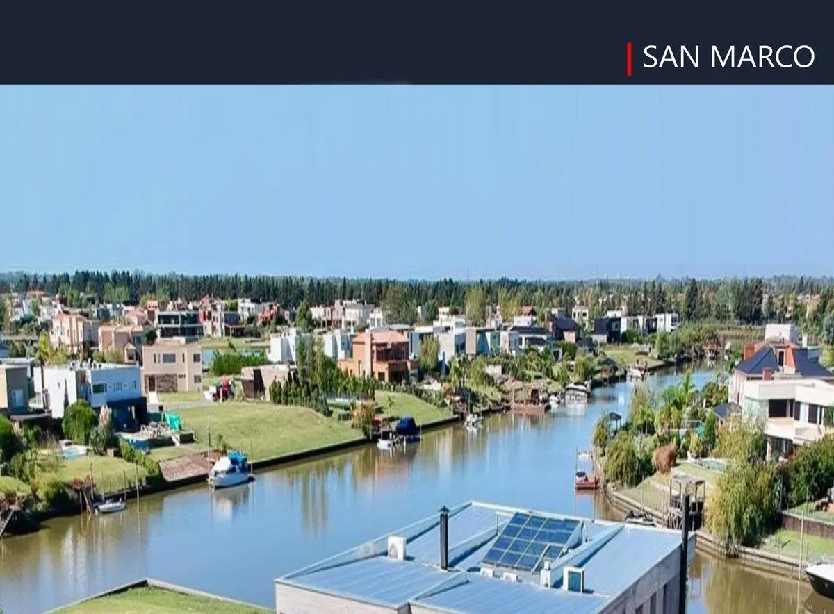 LOTE EN VENTA AL RÍO| BARRIO SAN MARCO | VILLANUEVA | TIGRE 8