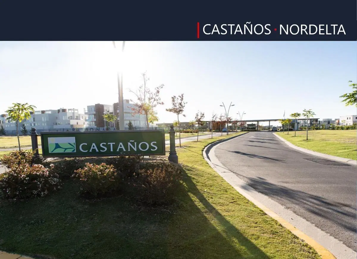 LOTE EN VENTA EN EL BARRIO CASTAÑOS, NORDELTA , TIGRE 5
