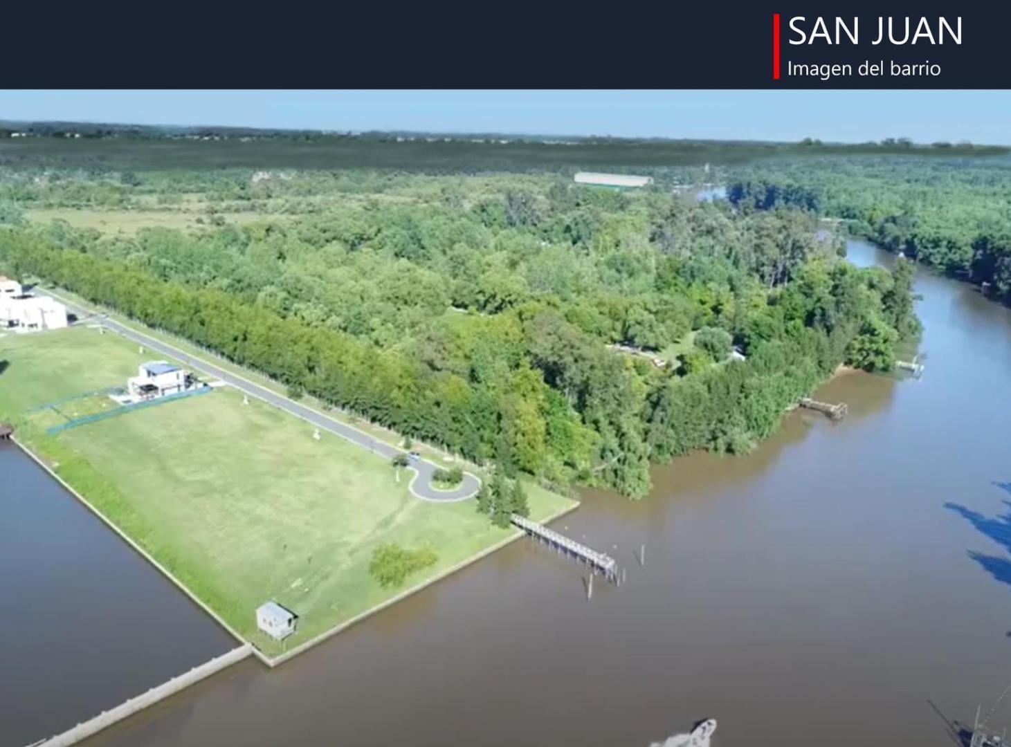 LOTE EN VENTA AL RIO EN EL BARRIO SAN JUAN | VILLA NUEVA | TIGRE