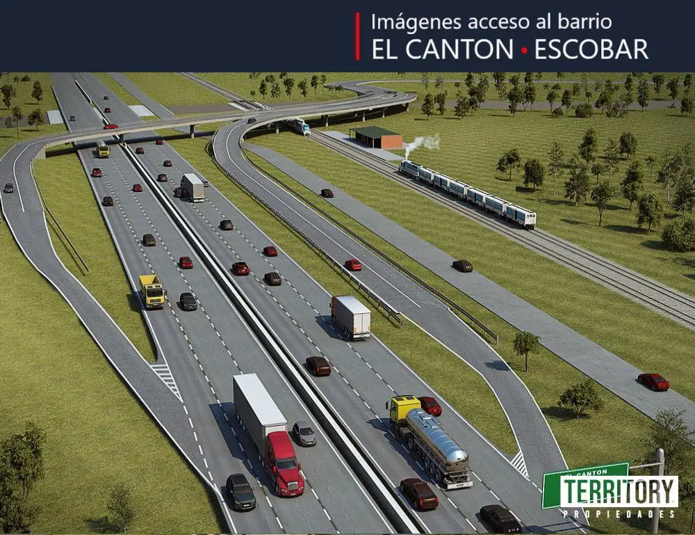 LOTE EN VENTA EN EL BARRIO EL CANTÓN GOLF, ESCOBAR 4