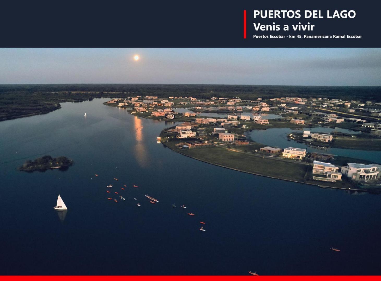 LOTE EN VENTA EN BARRIO AMARRAS, PUERTOS DEL LAGO, ESCOBAR