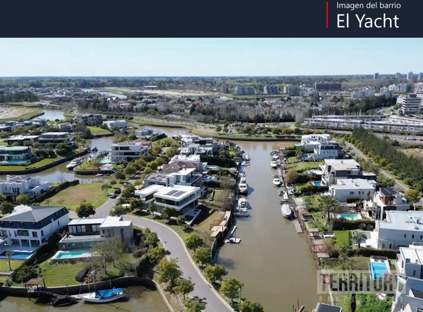 LOTE EN VENTA EN EL  BARRIO EL YACHT,  NORDELTA, TIGRE