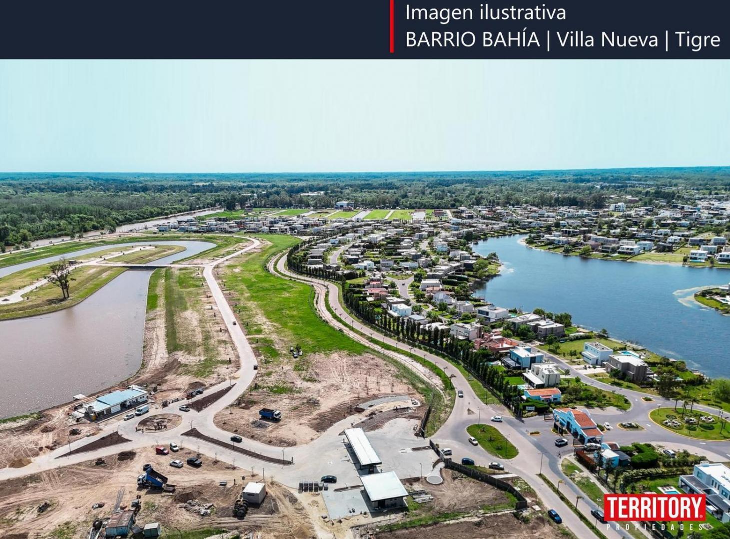 LOTE EN VENTA EN EL BARRIO BAHÍA, VILLA NUEVA, TIGRE