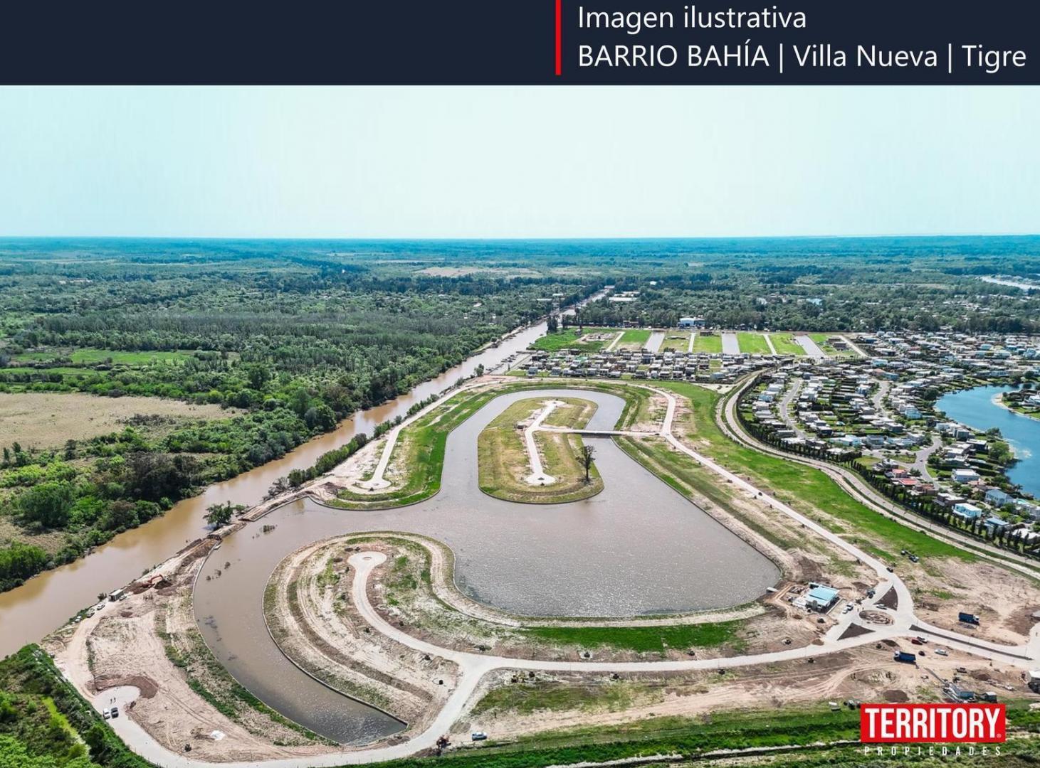 LOTE EN VENTA EN EL BARRIO BAHÍA, VILLA NUEVA, TIGRE