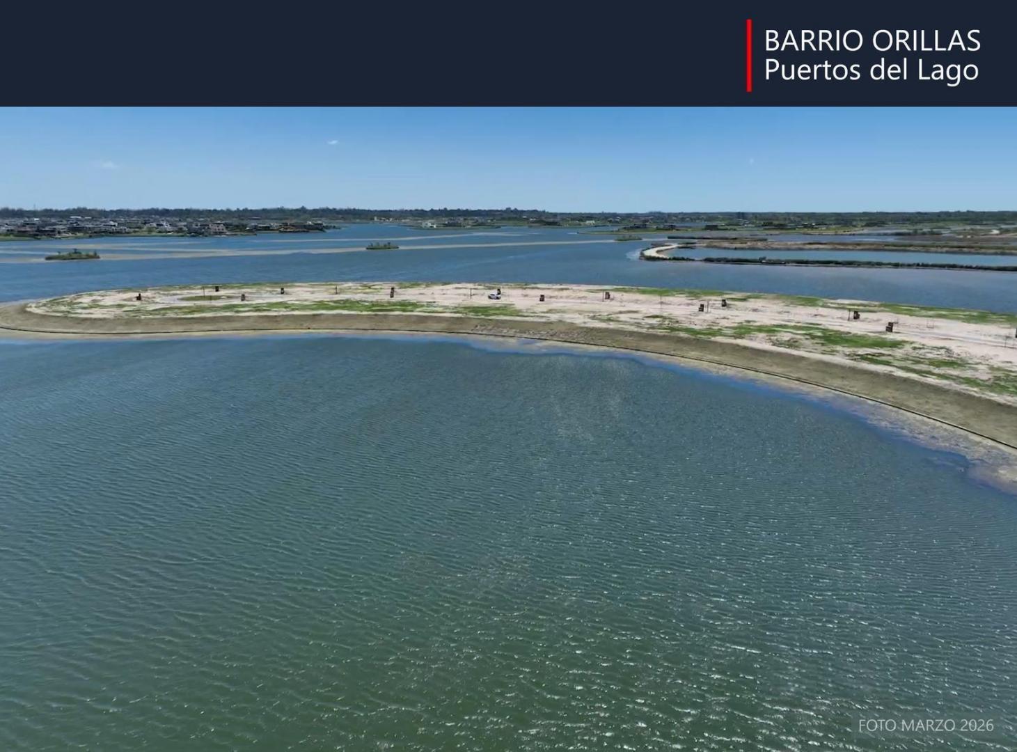 LOTE EN VENTA BARRIO ORILLAS, PUERTOS DEL LAGO, ESCOBAR