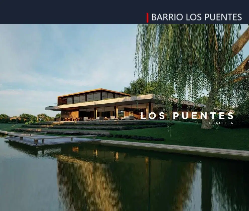 LOTE EN VENTA EN EL BARRIO LOS PUENTES, NORDELTA , TIGRE 5