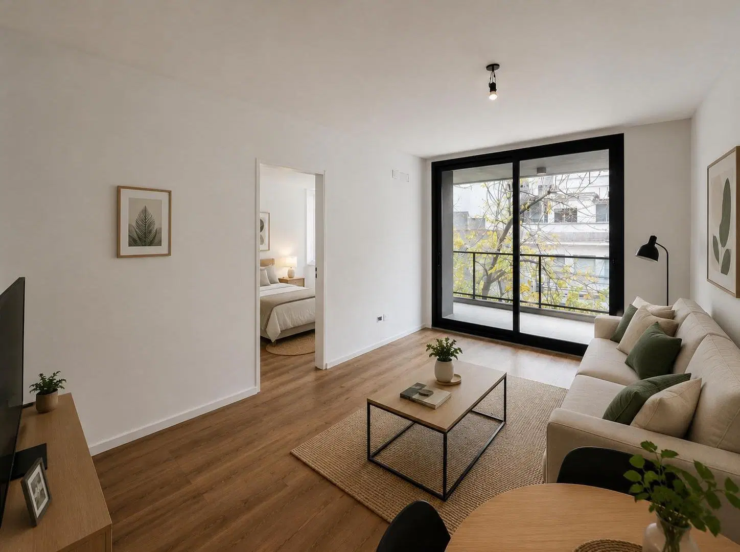 2 Ambientes a Estrenar con Gran Balcon + SUM Parilla 2