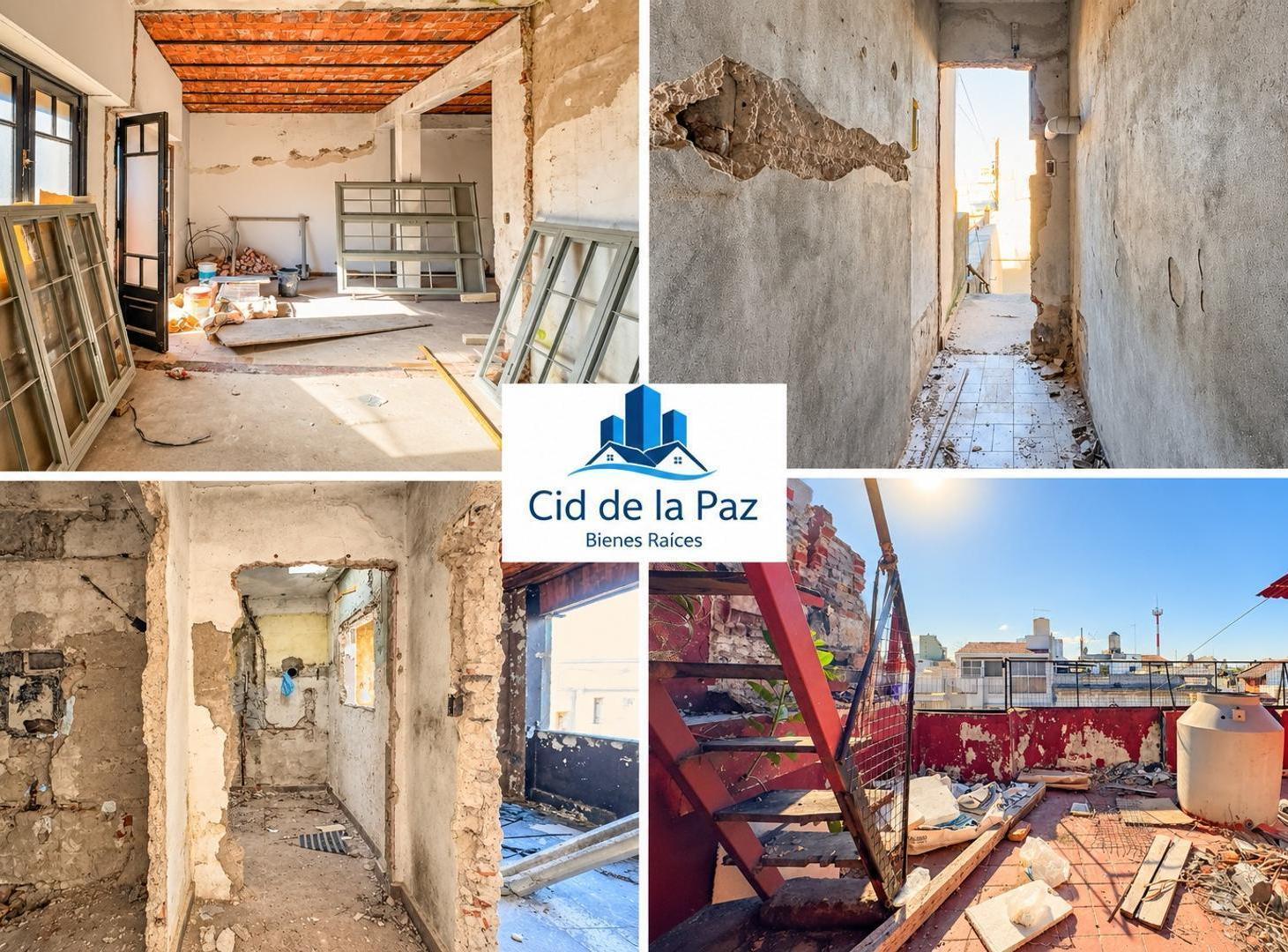 Foto de PH 4 Amb a Refaccionar 242 m2 con Patio y Terraza – Boedo, imagen 1