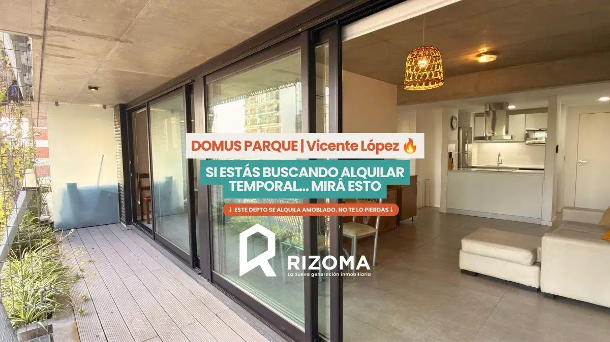 ALQUILER TEMPORARIO 2 AMBIENTES AMOBLADO EN DOMUS PARQUE – VICENTE LÓPEZ 5