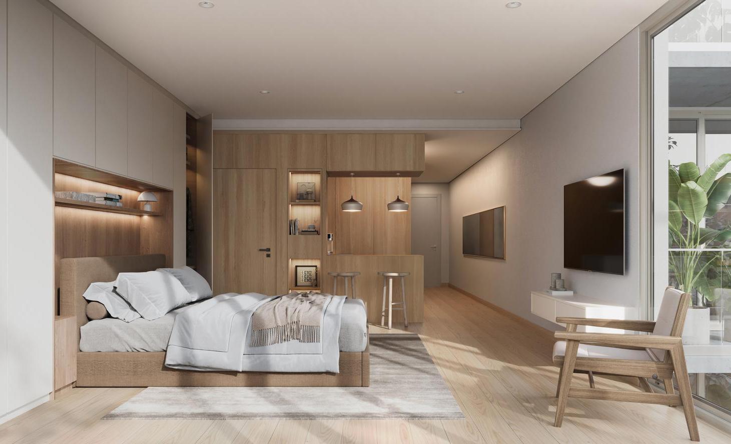 Emprendimiento de categoría en Recoleta, ideal inversión o vivienda, monoambiente o 2 ambientes