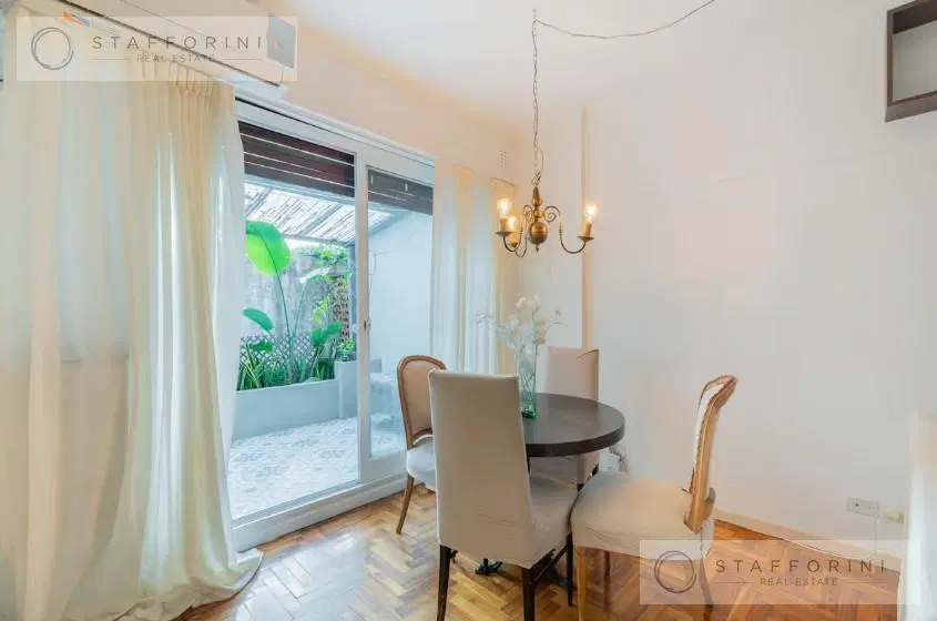Departamento 2 ambientes con balcon terraza privada y parrilla en Belgrano 2