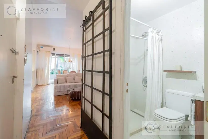 Departamento 2 ambientes con balcon terraza privada y parrilla en Belgrano 4
