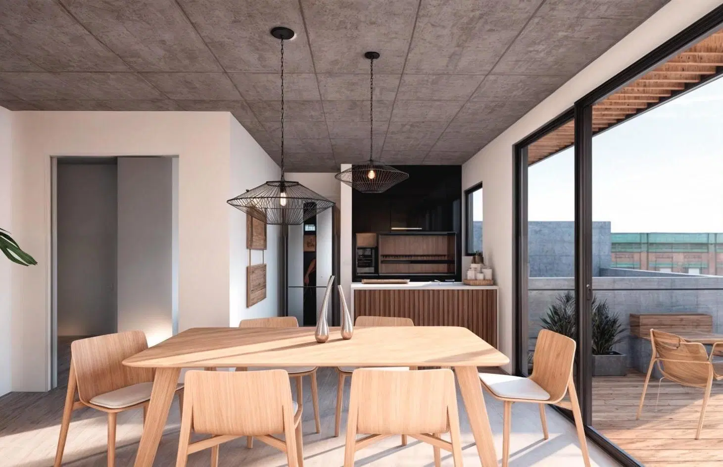 Estudio en venta con terraza privada en Retiro, a pasos de Recoleta 7