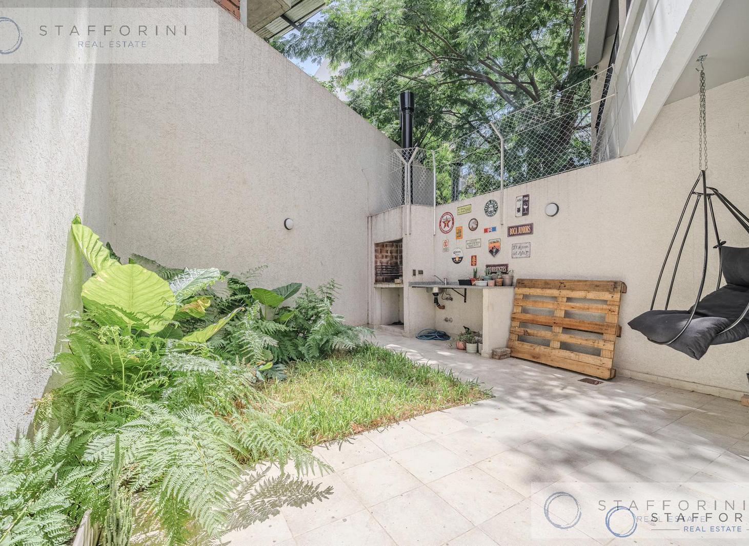 Foto de Alquiler departamento con jardín, patio y parrilla en Colegiales, imagen 1
