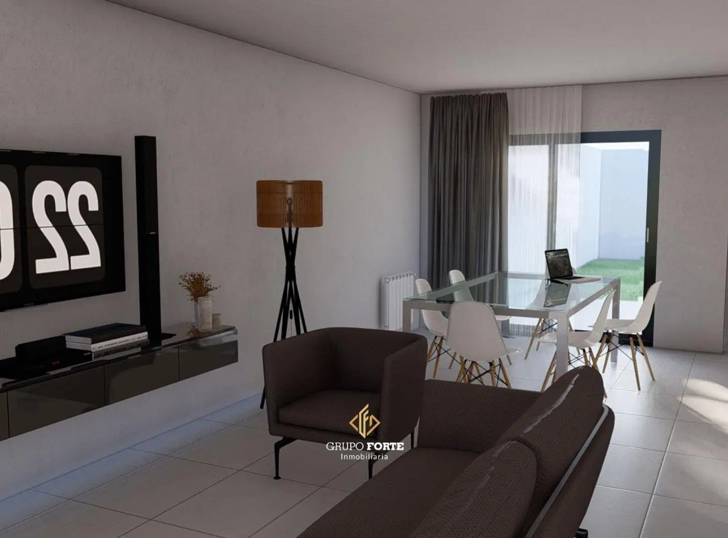 Duplex en venta- Docta 3 dormitorios en pozo 2