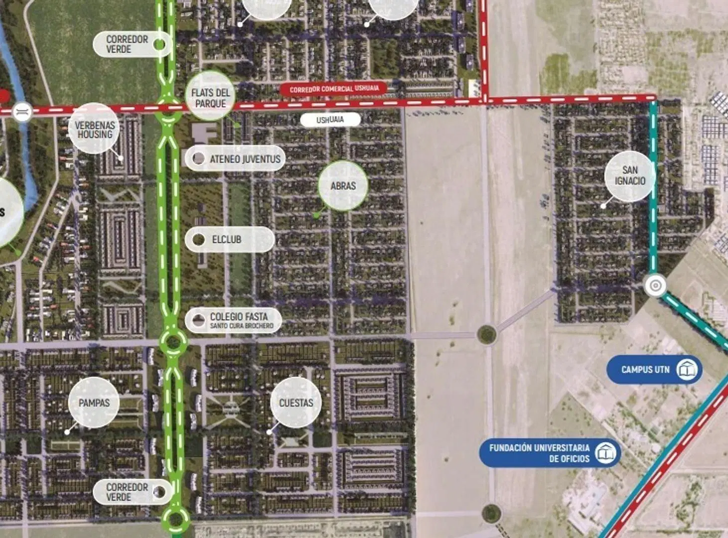 Lote en venta ABRAS de Manantiales, RESIDENCIAL 3