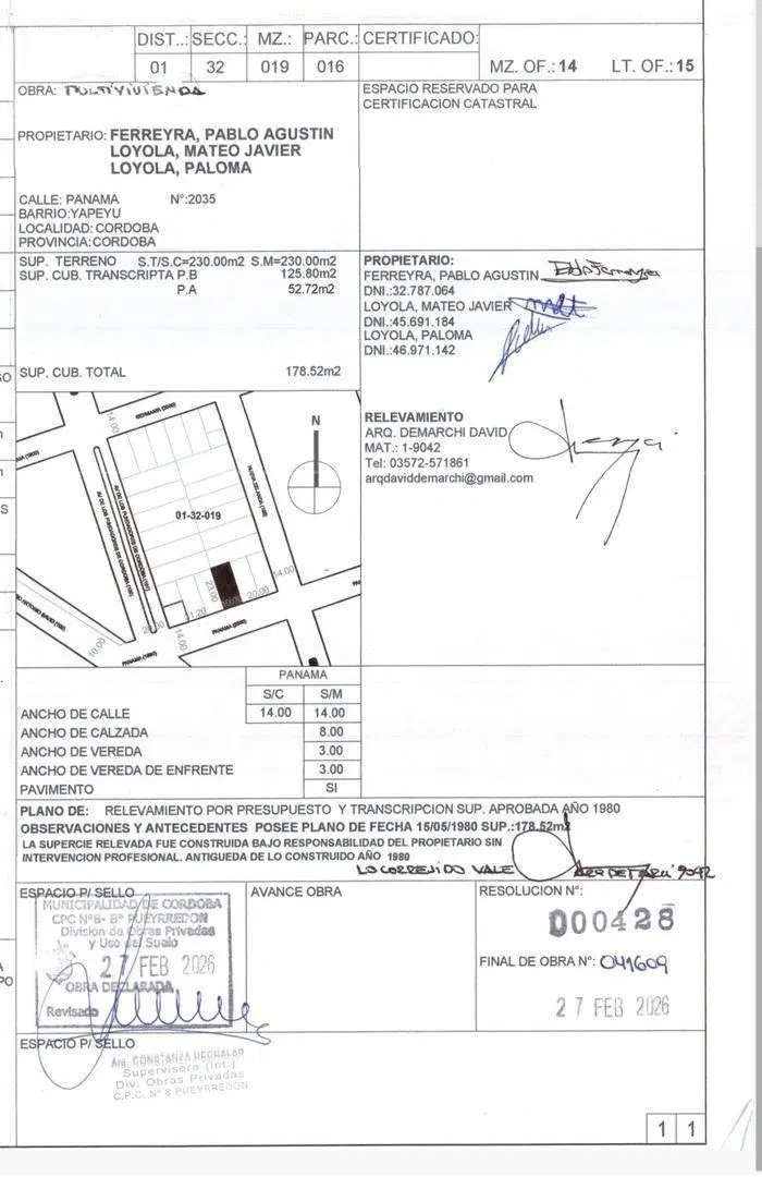 Plano 1