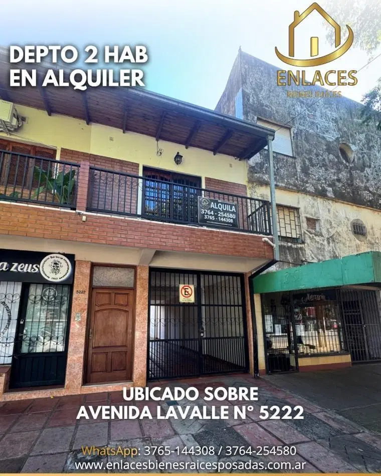 Departamento de 2 dormitorios en alquiler 1