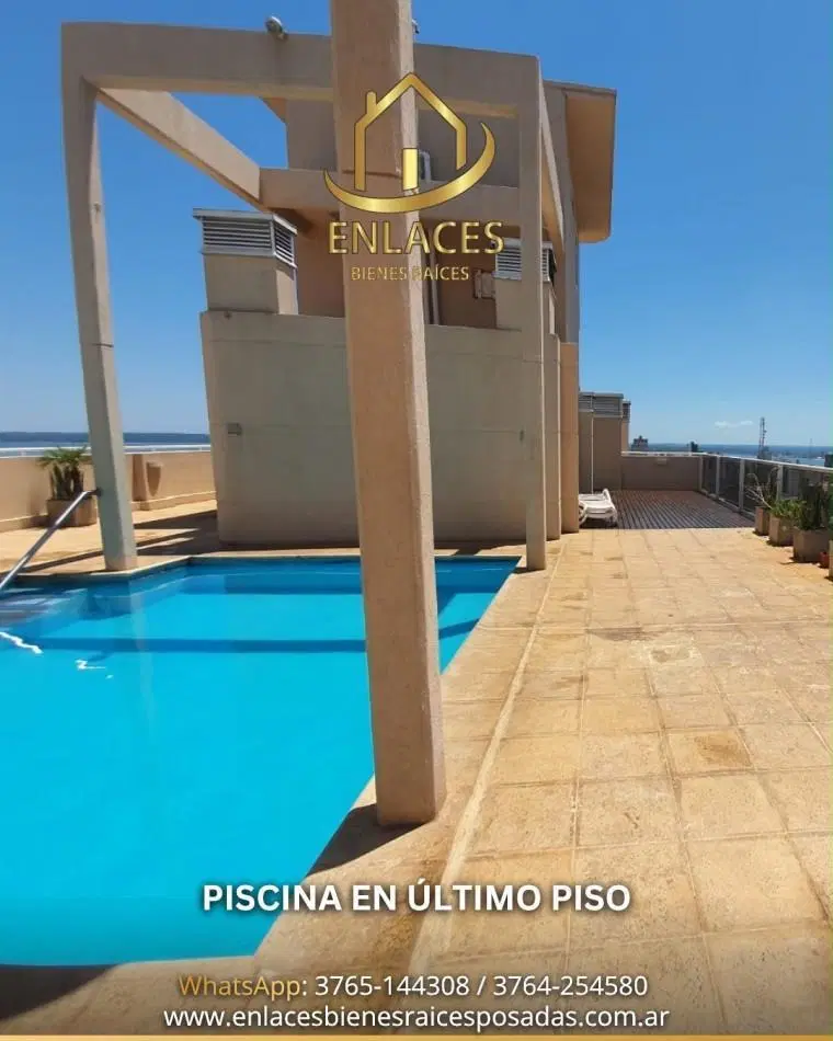 Departamento centrico de 2 dormitorios en alquiler en Posadas 5