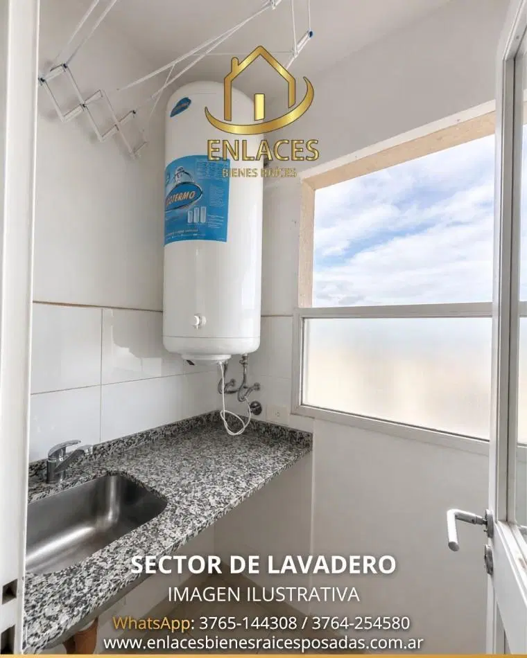 Departamento en venta de 1 dormitorio en el centro de Posadas 4