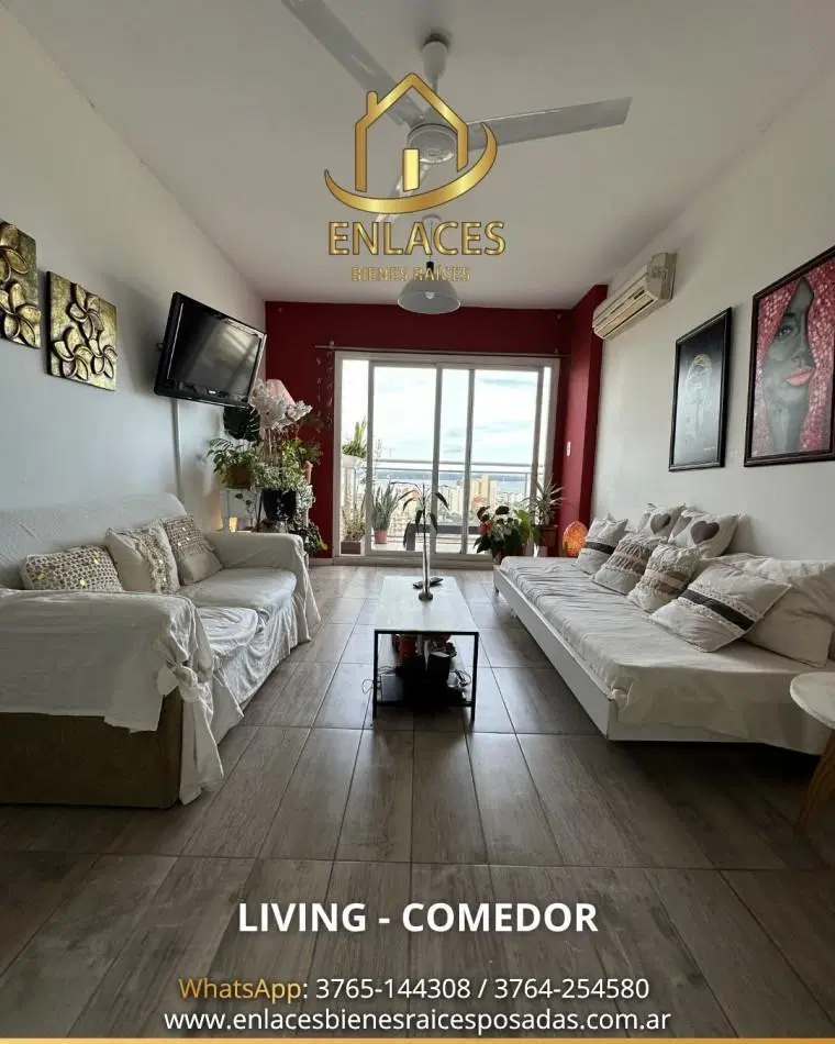 Departamento en venta de 1 dormitorio en el centro de Posadas 2