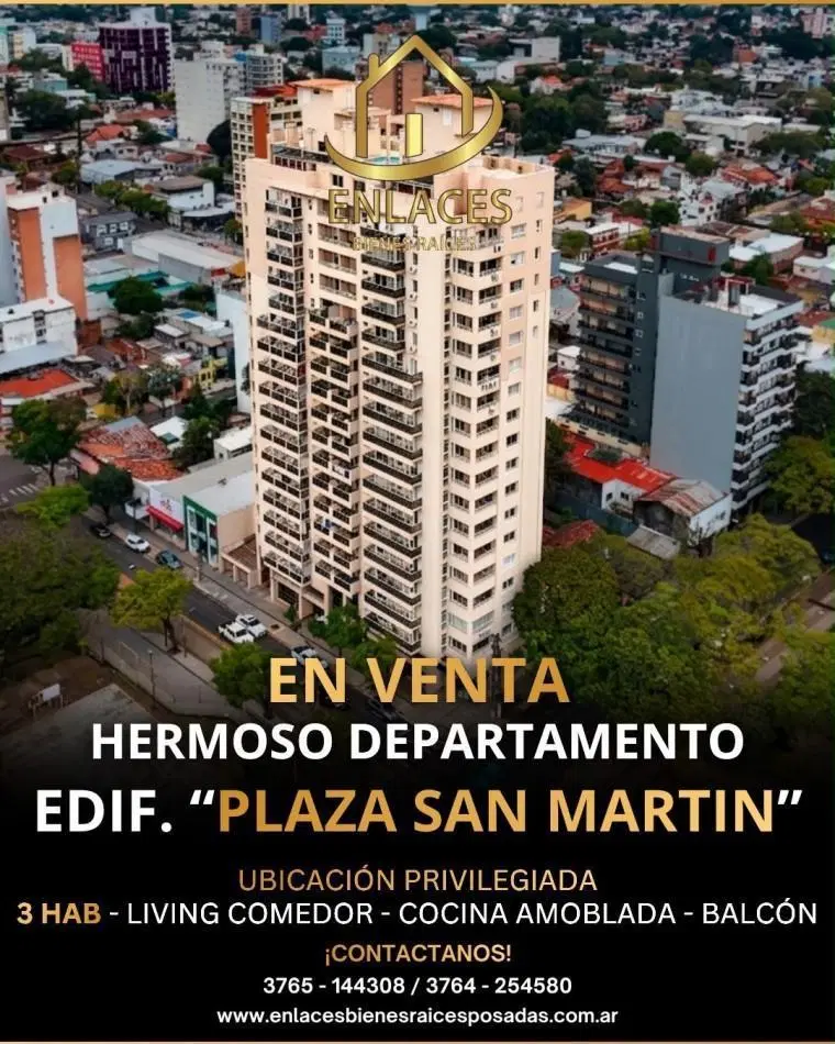 Departamento en venta de 3 dormitorios Centro de Posadas 2