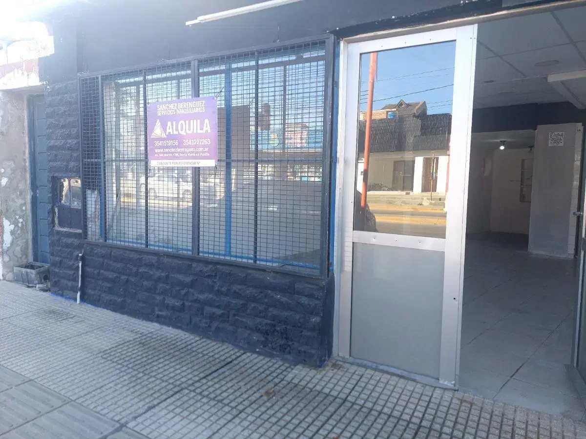 LOCAL COMERCIAL EN ALQUILER EN EL CENTRO DE SANTA MARÍA, SOBRE AV. SAN MARTÍN. 2