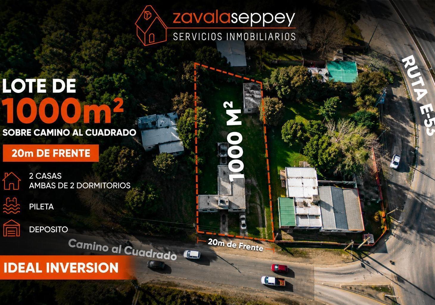 Foto de LOTE EN VENTA 1000M2 RIO CEBALLOS - SOBRE CAMINO AL CUADRADO + 2 CASAS, imagen 4