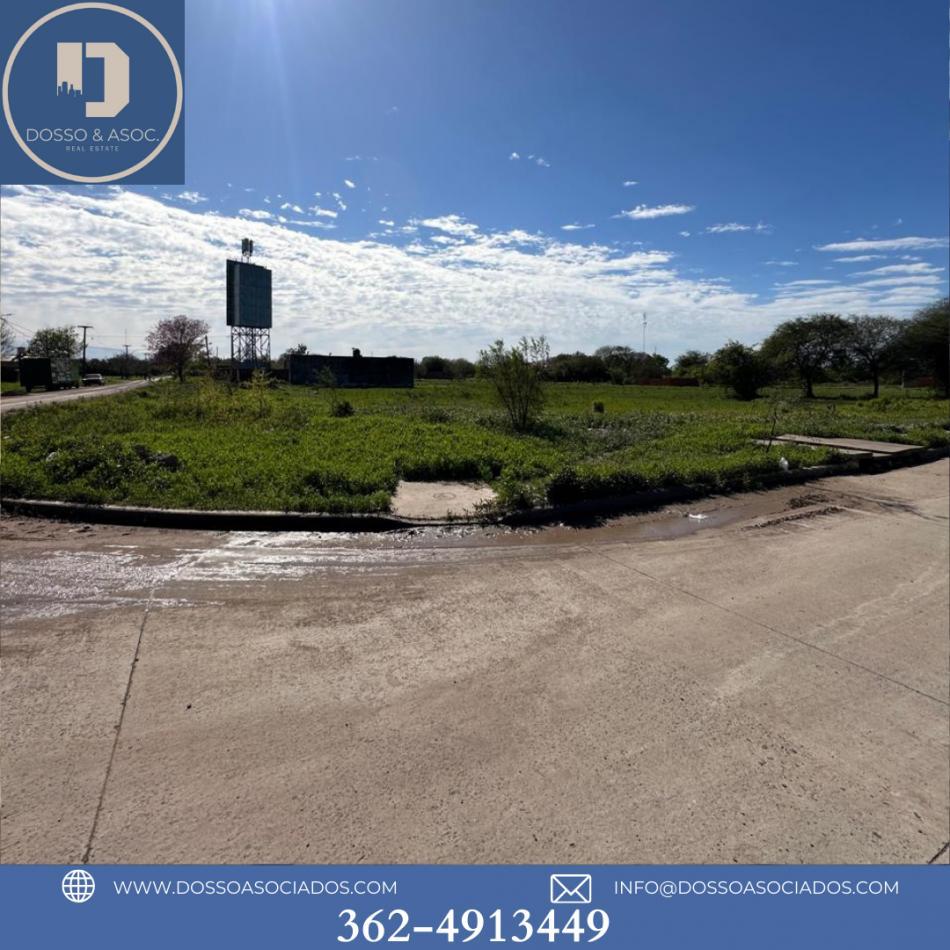 VENTA DE TERRENO en AV. MARCONI Y SAN LUIS - FONTANA - CHACO - EXCELENTE ESQUINA