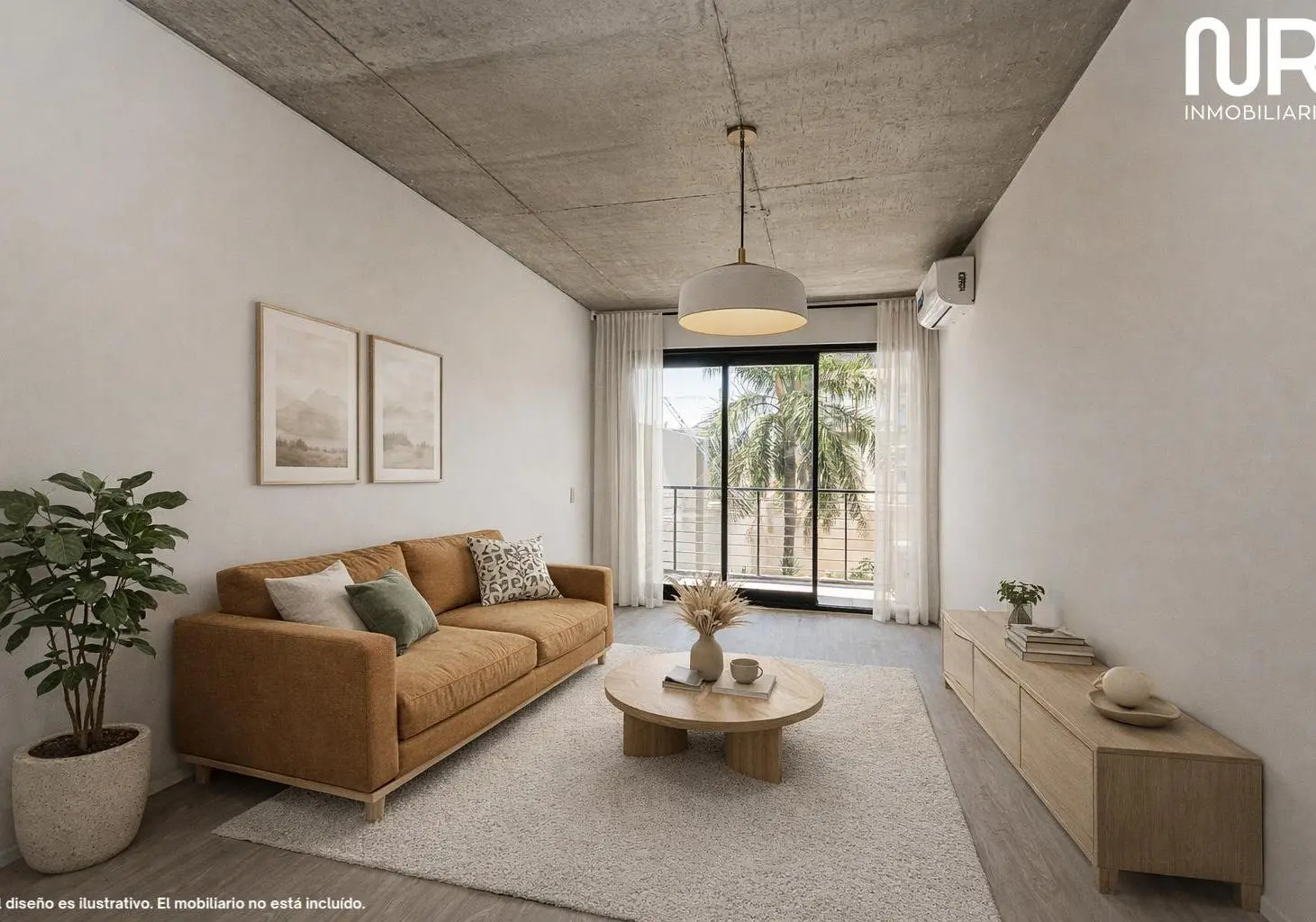 Dpto de 1,5 ambientes | 42,5 m² | Balcón al contrafrente | Luminoso | Coghlan 1