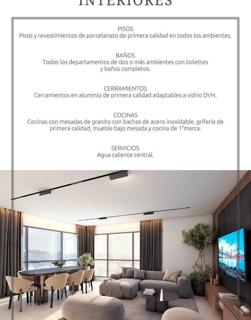 Departamento en venta 3 ambientes en construcción en Almagro Norte 5