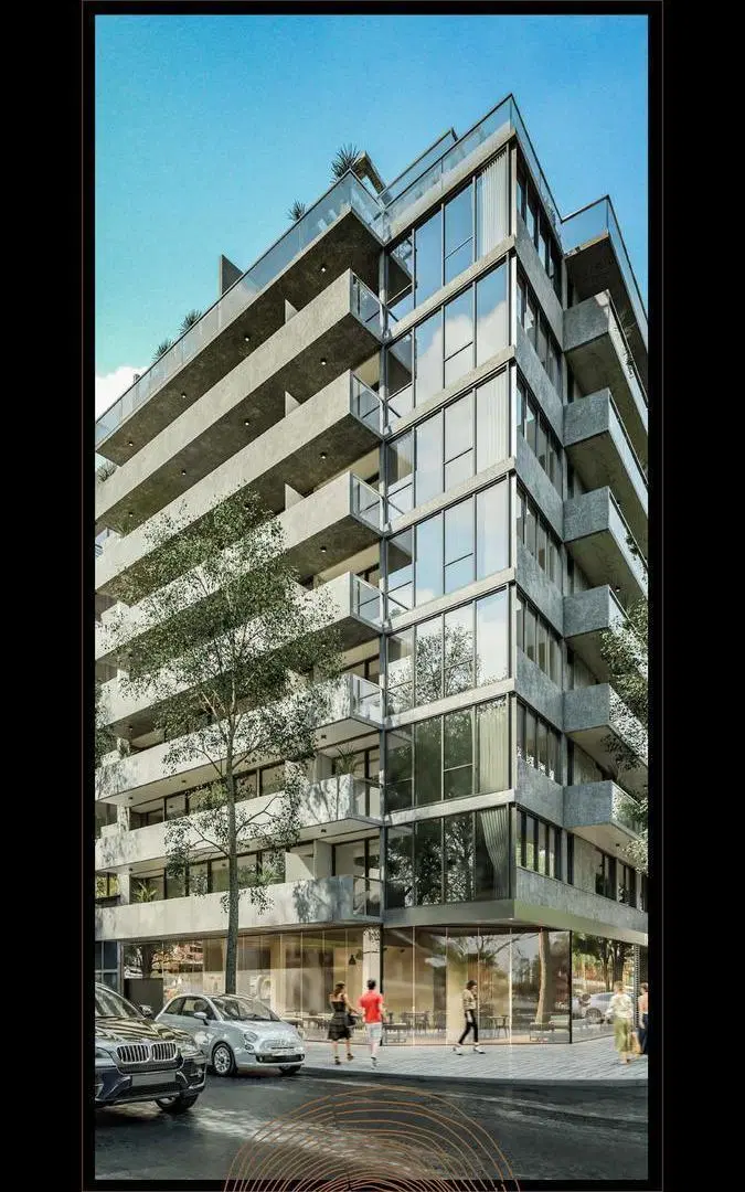 Departamento de 3 ambientes con balcón Palermo 4