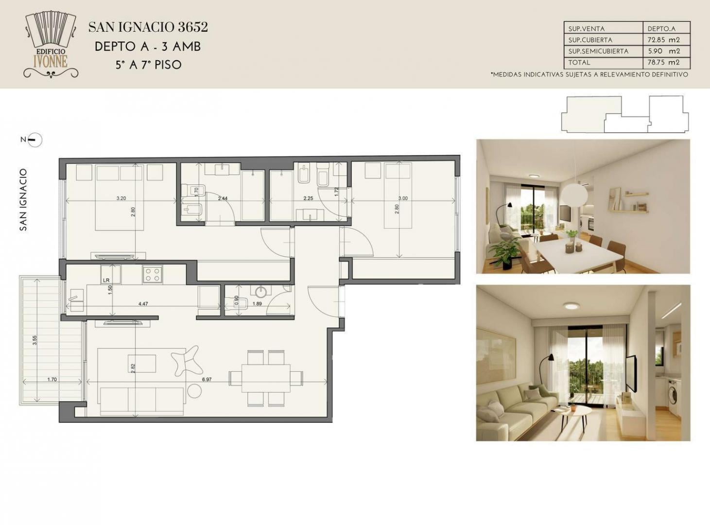 Foto de Departamento monoambiente en construcción Boedo, imagen 5