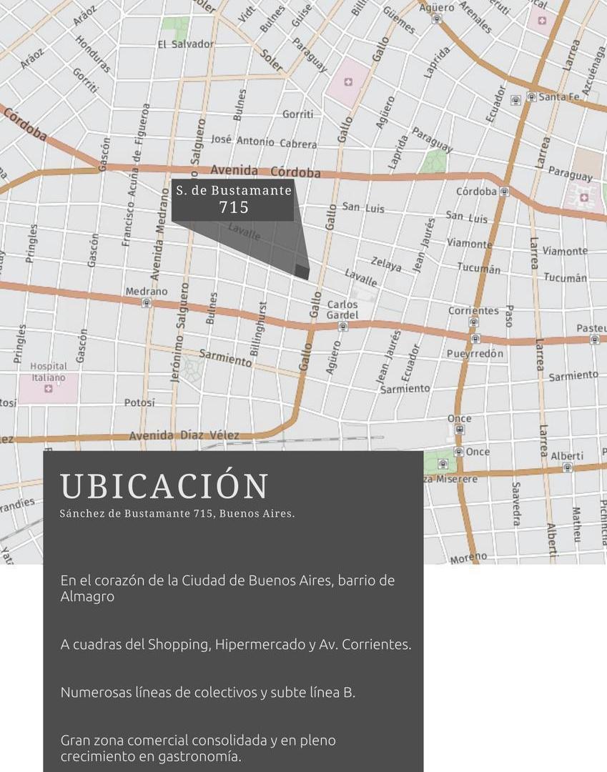 Foto de Departamento en venta 3 ambientes en construcción en Almagro Norte, imagen 1