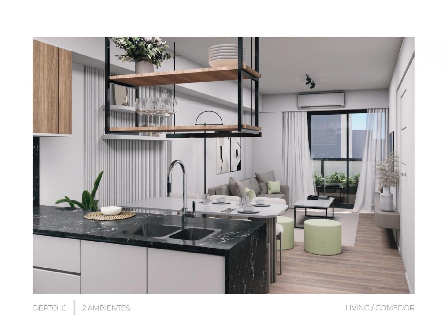 Foto de Departamento VENTA 2 AMBIENTES a estrenar Villa Crespo, imagen 4