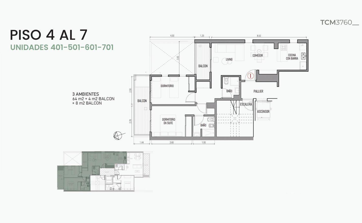 Foto de Departamento en venta en Almagro en construcción, imagen 5