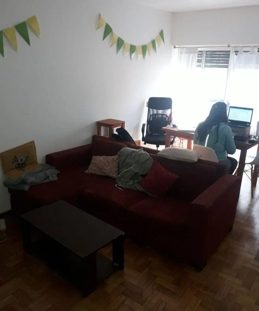 Precioso Dpto de 2 amb + Division Movil con balcon y cocina separada. Apto Prof o Vivienda 8